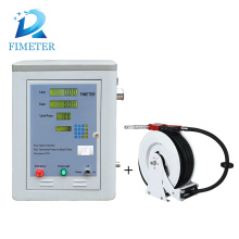 Digital petrol pump fuel dispenser with hose reel